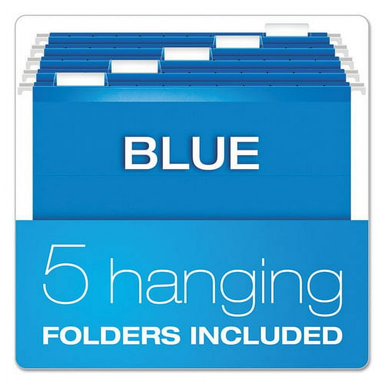 Desktop File With Hanging Folders, Letter Size, 6 Desktop File With Hanging Folders, Letter Size, 6
