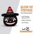 thumbnail image 3 of Blow-Up Vintage Cat Yard Inflatable, Multicolor, 2.5', Halloween by Way To Celebrate, 3 of 6