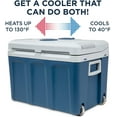 thumbnail image 6 of Ivation Electric Cooler & Warmer with Wheels & Handle |48 Quart (45 L) Portable Thermoelectric Fridge For vehicles & Trucks| 110V AC Home Power Cord & 12V Car Adapter for Camping, Travel & Picnics, 6 of 8
