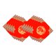 thumbnail image 4 of 20 Piezas de Papel de Caracteres Chinos Fu, Decoración de Búho Rojo, Patrón de Dragón de Primavera, Caligrafía, Adecuado para El Hogar, La Oficina, Fi 45 cm x 45 cm, 4 of 8