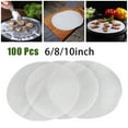 thumbnail image 4 of FANJIE 100pcs Parchment Paper Baking Paper Liners Round Cake Pans Circle Air Fryer BBQ, 4 of 7