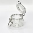 thumbnail image 3 of ELAYARD 2 Pcs Pots Mason Transparents en Plastique Contenants de Rangement Scellés pour Usage Familial, 3 of 8