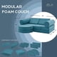 thumbnail image 4 of Couch 14PCS Luxury, Floor Sofa Modular Furniture for Adults,Kids, Modular Foam Play Couch Sectional Sofa My Lux Decor Round, 4 of 12