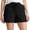 Black, variant on Womens Shorts Dressy Casual,Lightweight High Waist Drawstring Hiking Shorts with Pockets Breathable Summer Outdoor Wear,Womens Bermuda Shorts Green 3XL