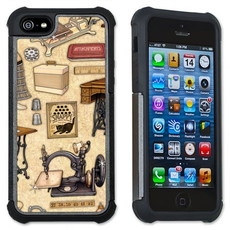 Sewing Box Cushion Corners Apple iPhone 6 Plus / iPhone 6S Plus Cell Phone Case / Cover with Cushioned Corners - Sewing Supplies ()