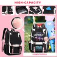 thumbnail image 3 of 18.1 Inch Lightweight Popular Singer Backpack, Travel Laptop Backpacks School Bag College Backpack Traveling Backpack Large Bookbags Back To School Supplies Mochilas For Teens Students, 3 of 5