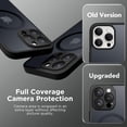 thumbnail image 6 of Magnetic for iPhone 13 Pro Max Case, [Compatible with MagSafe] [Full Camera Protection] Shockproof Protective Slim Translucent Matte Phone Case for iPhone 13 Pro Max 6.7'', Black, 6 of 14
