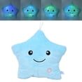 thumbnail image 3 of Luminous Pillow Star Shape Beautiful Color Cute Glowing Plush Throw Pillow for Party Daily Decoration, 3 of 8