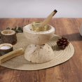 thumbnail image 4 of Soporte para quemador de resina de incienso, piedra travertina SHICANGSHIYE, 4 of 8