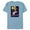 Ocean Blue, variant on Tim Burton’s The Nightmare Before Christmas King of Fright - Short Sleeve Blended T-Shirt for Adults - Customized-Yellow