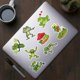 thumbnail image 5 of Cartoon animal frog stickers, set of 50, waterproof and UV resistant, for gadgets., 5 of 5