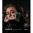 thumbnail image 2 of Ringke Fusion-X Case Compatible with Xiaomi Redmi Note 9 Pro / 9 Pro Max / 9S, Transparent Hard Back Shockproof Advanced Bumper Cover - Space Blue, 2 of 9