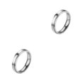 thumbnail image 3 of Youkk Fashionable Rings For Exquisite Craftsmanship And Beautiful Minimalist Rings Metal Rings For Men women 7 2Set, 3 of 6