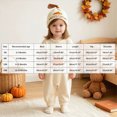 thumbnail image 4 of HCNTES Baby Boy Winter Clothes Newborn Baby Boy Halloween Outfit Cutest Pumpkin in the Patch Romper Jumpsuits One Piece Infant Coming Home Outfit With Knot Hat 2Pcs Clothing Set, 4 of 4