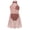 Dusty Pink, variant on Kids Girls Ballet Leotard Dancewear Dress Gymnastics Lyrical Contemporary Performance Dress Pink 6