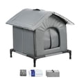 thumbnail image 2 of koolsoo Cat Cooling House Versatile Weatherproof Breathable with Ice Packs Pet Condo M, 2 of 9