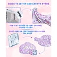 thumbnail image 4 of Tienda de campaña hinchable Skywin-Air para niños, 196 x 127 cm, rosa, 4 of 6
