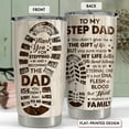 thumbnail image 2 of Step Dad Gifts Tumbler 20oz Coffee Travel Mug Cup Gift for Dad Stepfather Stepdad Gift from Step Daughter Son, 2 of 6