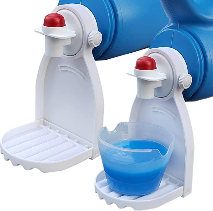 Laundry Detergent Cup Holder, 2 PCS Detergent Organizer with an Anti