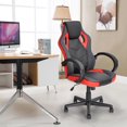 thumbnail image 4 of Homylin PU Leather Gaming Chair Desk High Back Swivel Rolling Racing Chairs Executive Desk Chair Adjustable Video Gaming Chairs, 4 of 9