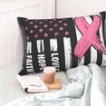 thumbnail image 4 of Balery Ribbon Breast Cancer Awareness Funda de Cojín Estampada, Regalos para Mujeres, Regalos de Amor para Ella, Regalos para Novia o Esposa, Funda de Almohada-20"x30", 4 of 6