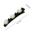 thumbnail image 3 of Matoen Weaving Plastic Hair Clips for Women's Styling and Sectioning, Non-slip for Thick & Thin Hair - Professional Makeup Hair Clip, 3 of 5