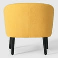 thumbnail image 6 of WestinTrends Alexandria 29" Wide Mid Century Modern Club Barrel Accent Armchair, Set of Two, Sunset Gold, 6 of 8