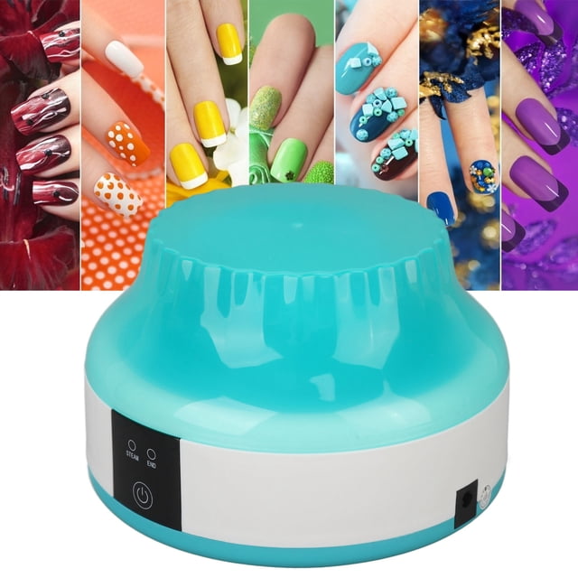 Nail Gel Remover Machine Fast 5 Min Steam Off for Home & Salon Use, Ergonomic Design with Green Light Indicator, 5 Fingers Model, Soft Silicone Material