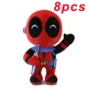 thumbnail image 1 of 6 estilos nuevos dibujos animados 25cm Deadpools muñecos de peluche acción suave relleno almohada 2024 película regalos de peluche para fanáticos niños cumpleaños, 1 of 5