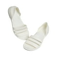 thumbnail image 2 of BONIXOOM White Sandals Woman Clearance Fall Slide Platform Casual Fashion Shoes for Women White Size 5.5, 2 of 6