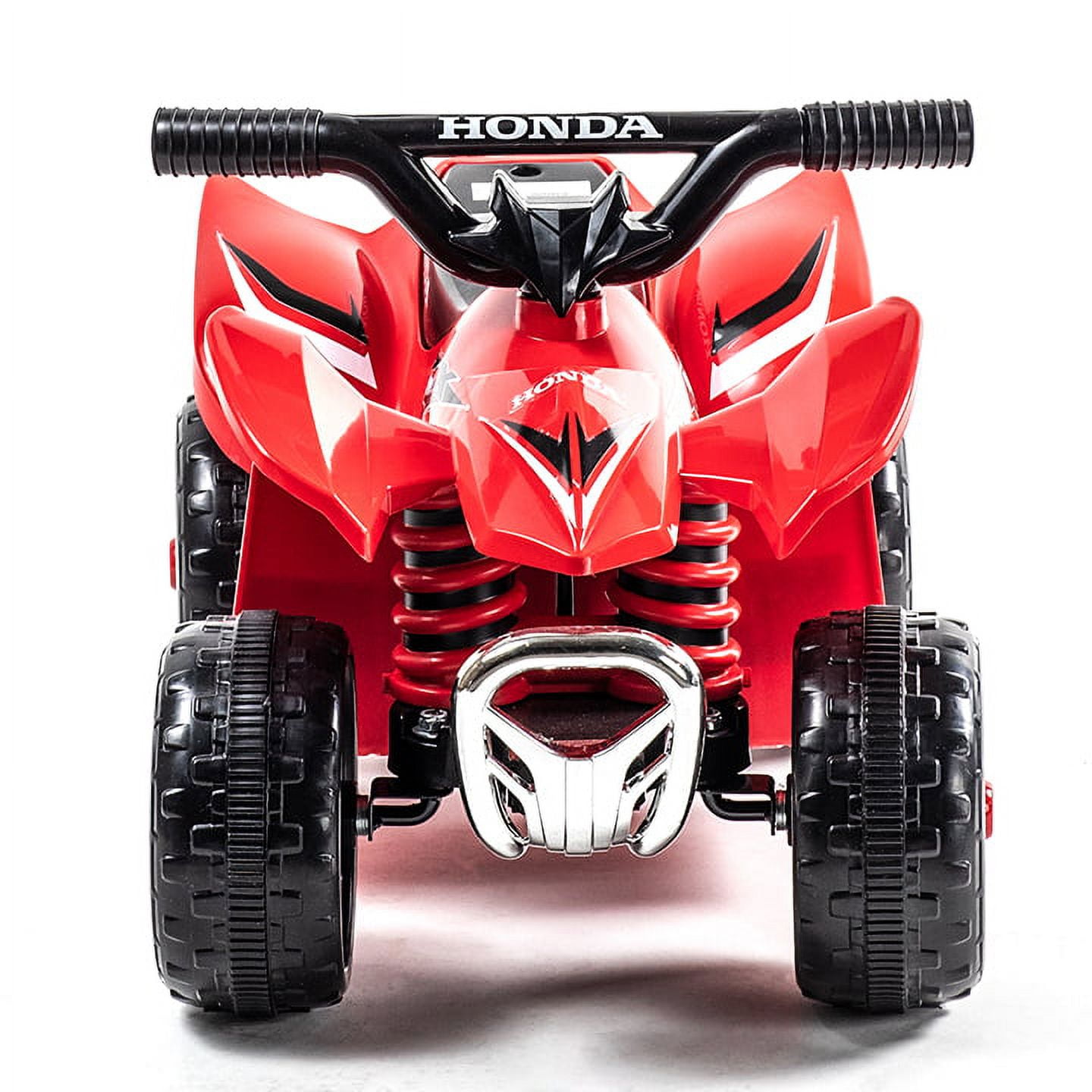 12v Power Wheels Four Wheeler Red HONDA Brandclub Volt Honda TRX Battery  Powered Ride-On