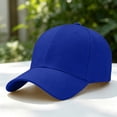 thumbnail image 4 of Boyscolos Baseball Cap Adjustable Size for Running Workouts and Outdoor Activities All Seasons Comfortable and Breathable Royal Blue One Size, 4 of 6