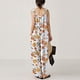 thumbnail image 4 of Mono largo suelto sin mangas con estampado de verano para mujer y mujer Fridja  alkflakhf37397, 4 of 6