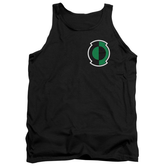 Green Lantern Kyle Logo Adult Tank Top Black