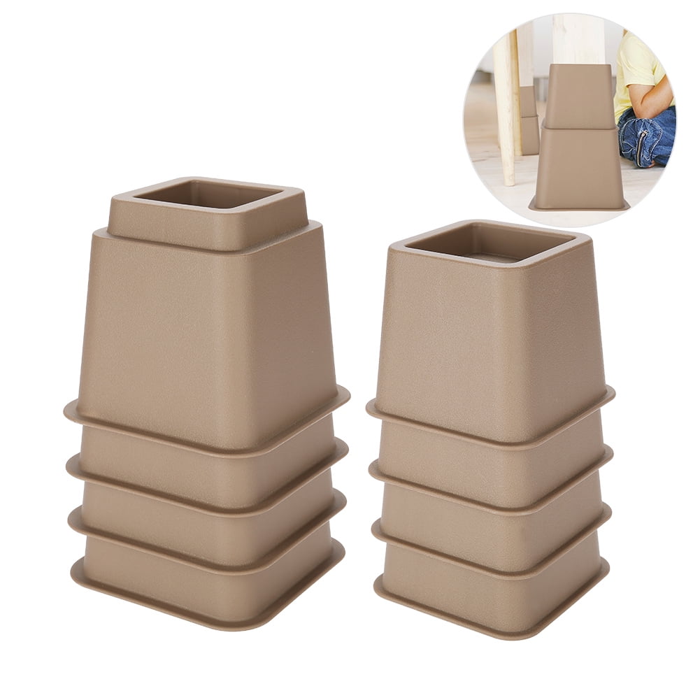 HERCHR Sofa Riser, 8Pcs Furniture Raisers Adjustable Bed Chair Sofa