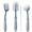 Blue, Set of 4, variant on Dish Brush Set- Kitchen Scrub Brushes with Non-Slip Long Handle for Cleaning, Scrubber, Dishwashing, Dishes, Bottles, Straws, Cups, Pots & Sink