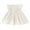 White, variant on Mercatoo Girl's Solid Color Fly Sleeve Dress 𝐅lutter 𝐑uffle 𝐇em A-Line Su𝐧dress Casual Swing Midi P𝐚rty Dress for Kids