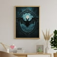 thumbnail image 6 of Diamond Art Kit for Adults, Moonlit Bat Ornate Frame Sky Diamond Painting for Adults Beginners, 5D DIY Diamond Art Painting Kits, Colorful Diamond Painting Craft for Home Decor 12x16, 6 of 7
