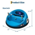 thumbnail image 7 of Eastvita 12V Kids Electric Bumper Car, Remote, 360 Spin, 2 Speed, Music, Safety Belt, 7 of 7