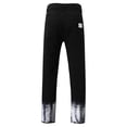 thumbnail image 5 of B91xZ Mens Slim Fit Jeans Ripped Distressed Destroyed Straight Fit Washed Denim Jeans,Black M, 5 of 5