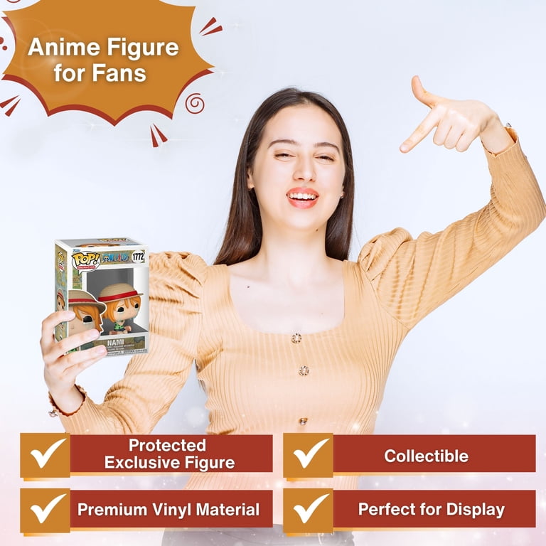 Funko POP Animation: Nami - One Piece - Figura de vinilo coleccionable - Idea de regalo - Mercancía oficial - para niños y adultos - Fans de anime - Figura modelo Funko POP Animation: Nami - One Piece - Figura de vinilo coleccionable - Idea de regalo - Mercancía oficial - para niños y adultos - Fans de anime - Figura modelo