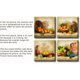 thumbnail image 6 of Kitchen Wall Decor Canvas Art for Dining Room Vintage Theme Fruit Pictures Farmhouse Rustic Signs Paintings Bar Accessories Realism Colorful Framed Decorations 4 Pcs/Set, 6 of 6