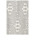 thumbnail image 5 of SAFAVIEH Marbella Jean Abstract Geometric Polyester Runner Rug, Grey/Ivory, 2'3" x 8', 5 of 6