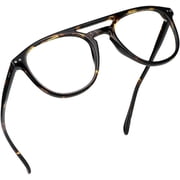 LifeArt Blue Light Blocking Glasses, Anti Eyestrain, Computer Reading Glasses, Gaming Glasses, TV Glasses for Women Men, Anti Glare (Tortoise, +2.50 Magnification)