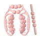 thumbnail image 3 of Rodillos de masaje Masajeadores de piernas 21 y manuales Rodillos musculares ligeros Circulares Rosa, 3 of 9