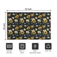 thumbnail image 5 of Black Multicolor Flower Sunflower Pattern Door Rugs,Washable Non Slip Door Mats Indoor,Decorative Door Mats,Entry Mat Indoor for Entrance,Bedroom,Kitchen,Bathroom,20"x32", 5 of 6