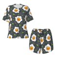 thumbnail image 4 of Xecao Cute Poached Eggs print Swimsuit for women, Summer-ready, sporty style.Quick-dry fabric. Many sizes & colors., 4 of 9