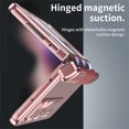 thumbnail image 3 of ELehold Rugged Case for Samsung Galaxy Z Fold 4 7.6 inch Hard PC Soft TPU with Magnetic Hinge Protection Folding Hidden Kickstand Shockproof Full Body Protection,Rosegold, 3 of 7