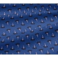 thumbnail image 4 of oneOone Cotton Jersey Blue Fabric Geometric & Floral Block Sewing Fabric By The Yard Printed Diy Clothing Sewing Supplies 58 Inch Wide, 4 of 4