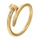 thumbnail image 1 of Anillo en forma de clavo de oro laminado, 1 of 6